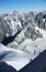 Alpinists climbing in Haute Savoie, France