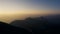 Alps, France - Drone - Peaks of French Alps Enlightened at Sunrise Viewed by Drone