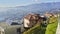 Alps and Lugano city from lookout point