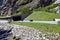 Alps Mountain road tunnel