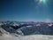 The Alps seen from Davos, Switzerland