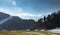 Alps, view from Loisach Valley, Garmisch-Partenkirchen