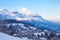 Alps, winter landscape