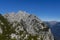 Alpspitze and Zugspitze mountains in Germany and Austria, Garmisch-Partenkirchen