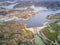 Alqueva Dam on Guadiana river in Alentejo, Portugal