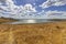 Alqueva Dam lake. It impounds the River Guadiana, on the border of Beja and Evora Districts in south of Portugal