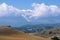 Altai landscape with high mountains