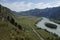 Altai mountains, Katun river