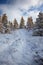 Altai under snow