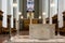 Altar area at Church of Our Lady in Bavaria