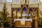 Altar of the Cathedral of Saints Peter and Paul as a fragment of the interior. Starosadsky lane, 7/10.