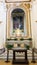 Altar of the church of the sacred stones inside the collegiate church of the cathedral of Bolsena  Italy