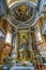 Altar Frescoes Basilica San Giacomo Augusta Church Rome Italy