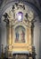 Altar of the Holy Family inside the Pitigliano Cathedral in Pitigliano, Italy.