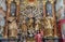 Altar of Holy Rosary in the Church of Our Lady of the Snow in Belec, Croatia