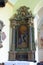 Altar of the Holy Trinity in the parish church of St. Catherine of Alexandria in Zagorska Sela, Croatia