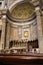 Altar inside the Pantheon building in Rome, Italy