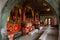 Altar inside the Zhinan Temple in Taipei, Taiwan