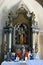 Altar of Our Lady in the church of St. Anthony the Hermit in Slavetic, Croatia