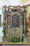 The altar of Our Lady in the church of St Barbara in Bedekovcina, Croatia