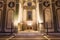 Altar in Pazzi chapel in Basilica di Santa Croce