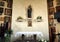 Altar in the room of votive gifts in the Shrine of Our Lady of Trsat church in Croatian town of Rijeka