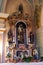The altar of Saint Joseph in the Church of Saint Barbara in Rude, Croatia