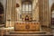 The altar in the St Edmundsbury Cathedral in Bury St Edmunds