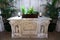 The altar in St Huberts Chapel in the grounds of Amboise Chateau in the Loire Valley, France