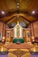 Altar and Terrazzo at Historic Parish of Christ the King Church in Tulsa, Oklahoma