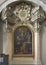 Altar to Madonna of the Rosary inside the Pitigliano Cathedral in Pitigliano, Italy.