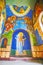 The altar of Virgin Mary on choir of St Cyril Church, on May 18 in Kyiv, Ukraine