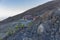 Altavista refuge at sunset, Teide national park