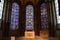 Alter & Stain glass windows