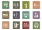 Alternative energetics icon set