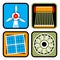 Alternative Energy Sources Icon Set