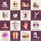 Alternative Medicine Icons Set