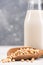 Alternative Non Dairy Soy or Soya Milk. Diet and Nutrition Concept