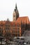 Altes Rathaus and Marktkirche in Hannover Germany