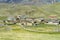 Altiplano mountain village houses