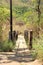 Alto Paraiso de Goias, Goias, Brazil - October 16 2019: photo of a dirt road in nature