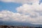 Altocumulus type cloudy sky.