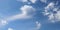 Altocumulus Virga Clouds dance gently in the blue sky