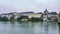 Altstadt Grossbasel from the River Rhine, Basel, Switzerland