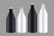 Aluminium bottles products branding icons