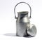 Aluminium milk bottle or urn