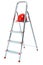 Aluminium stepladder