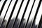 Aluminum abstract silver stripe pattern