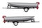 Aluminum Boat on Trailer