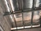 Aluminum foil sheets are used as thermal insulation of the roof.